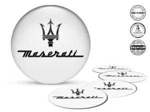 Maserati Decalcomanie su Ruote Etichette Resina Qualità Max